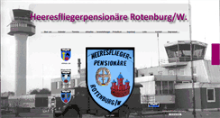 Desktop Screenshot of heeresfliegerpensionaererow.berndm.de